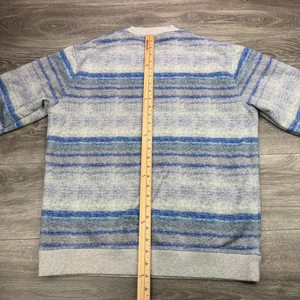 Scotch & Soda Sweatshirt Mens Large Melange Stripe Space Dyed Crewneck Pullover - Picture 12 of 13